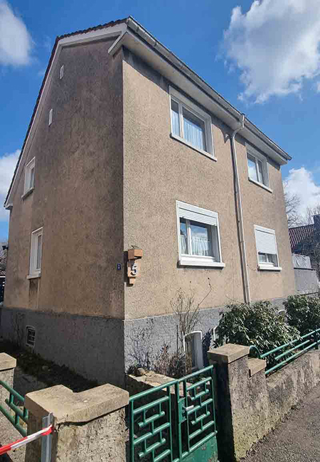 Seitenansicht Haus Detmold